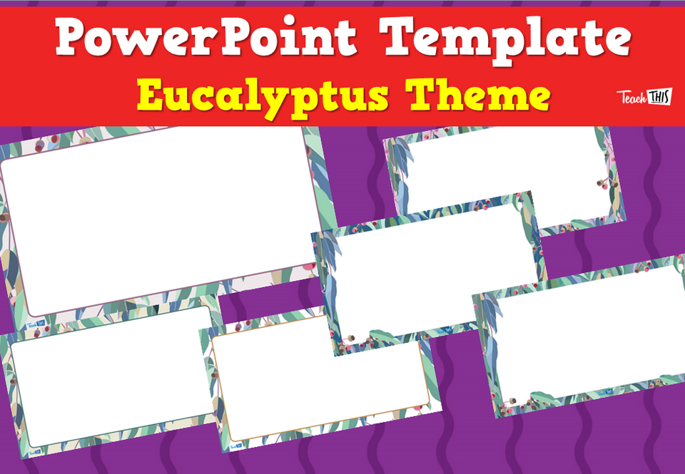 PowerPoint Template - Eucalyptus Theme