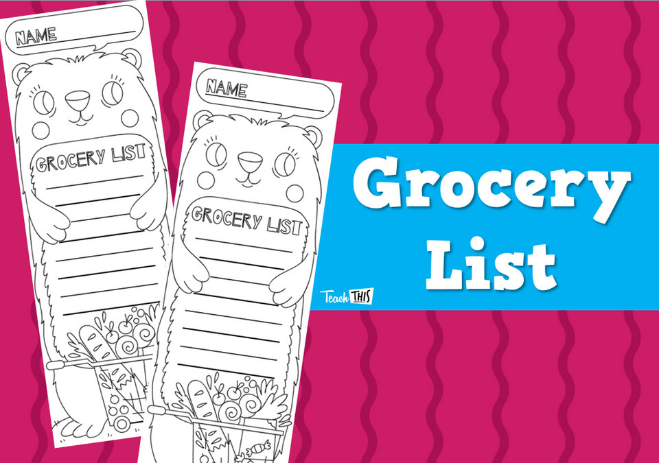Grocery List