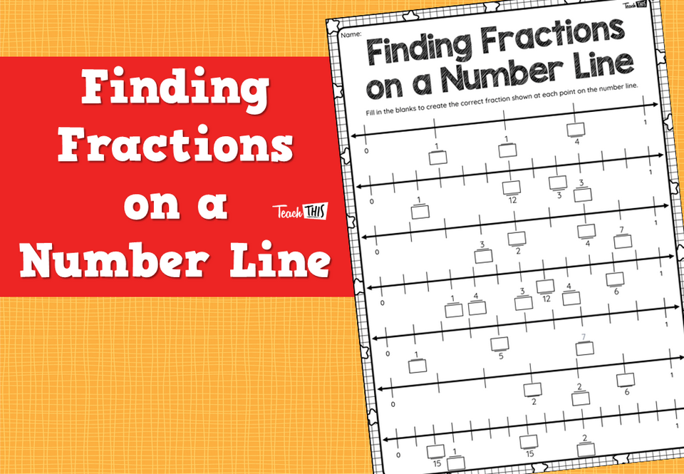 Finding Fractions on a Number Line