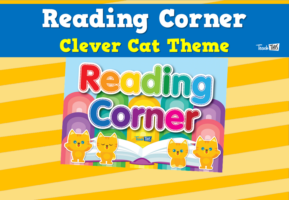 Reading Corner - Clever Cat Theme