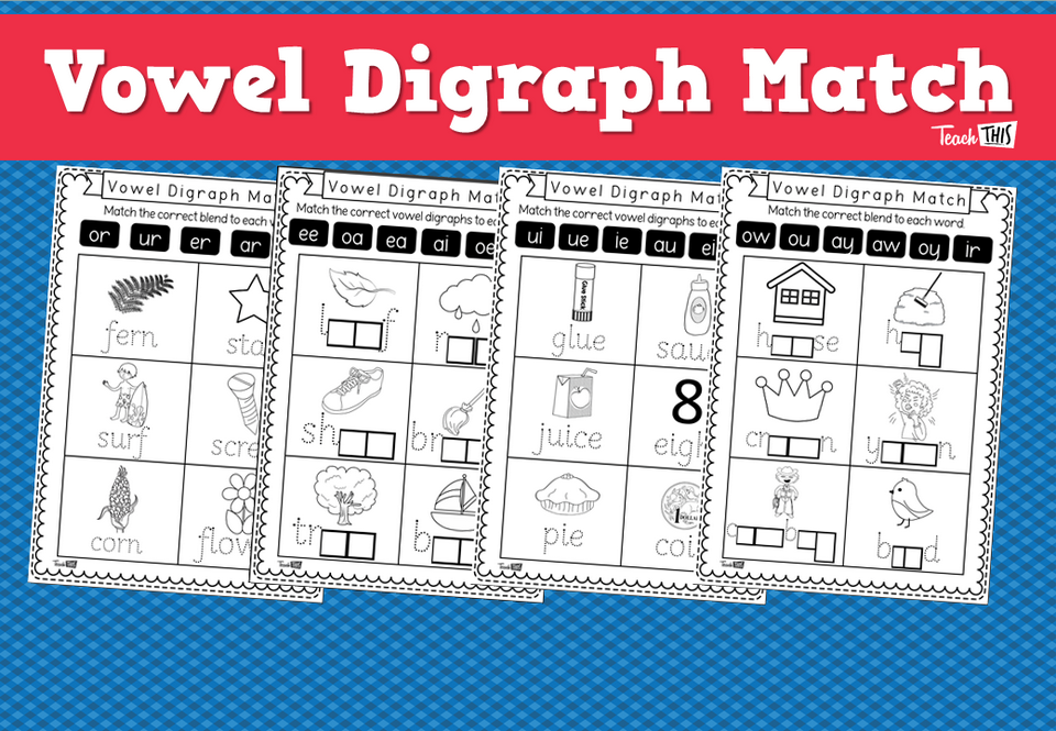Vowel Digraph Match