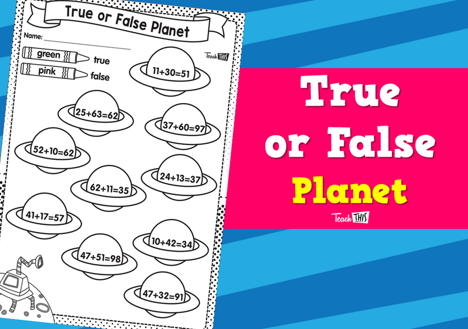 True or False - Planet