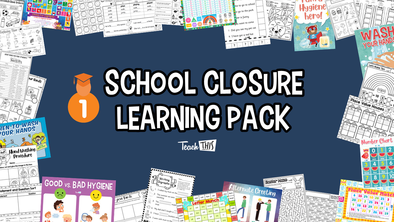 School Closure Learning Pack - Year 1