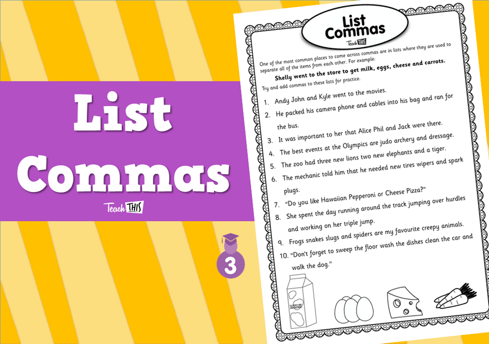 List Commas
