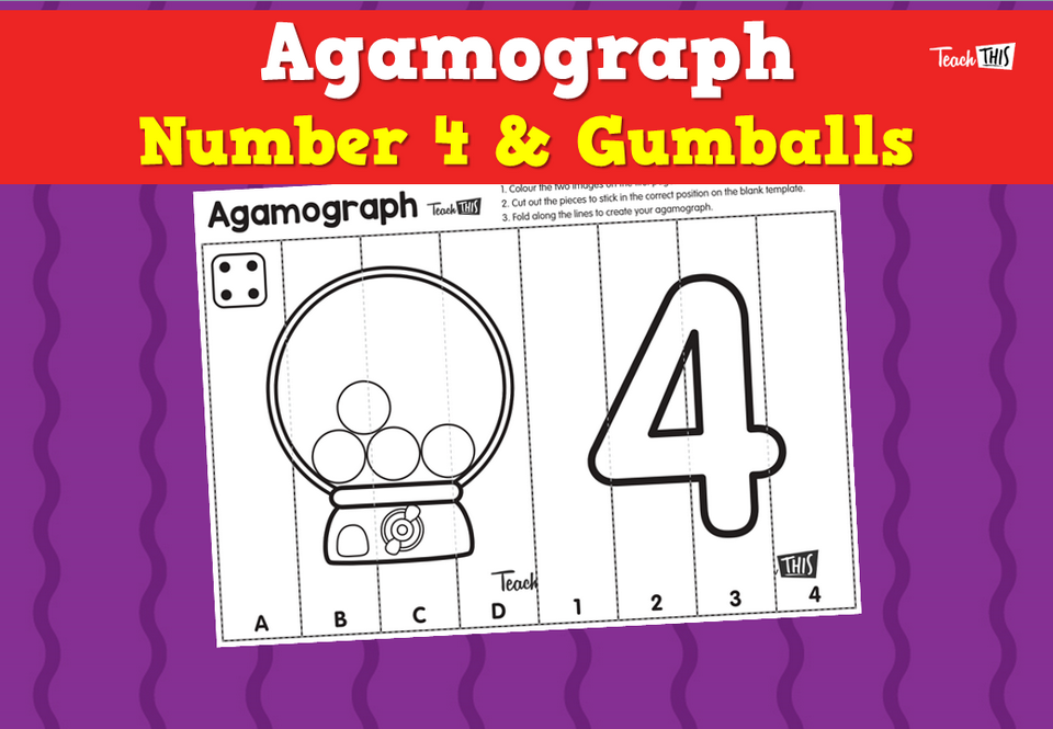 Agamograph- Number 4 & Gumballs