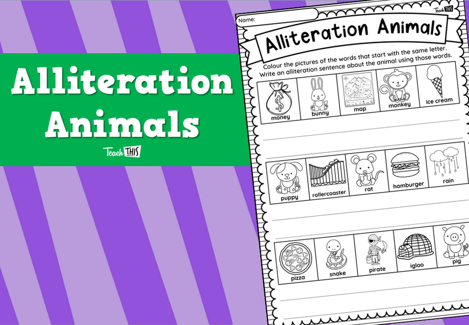 Alliteration Animals