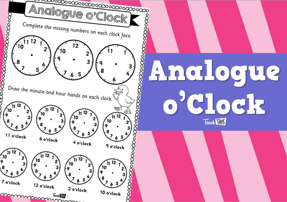 Analogue o'Clock