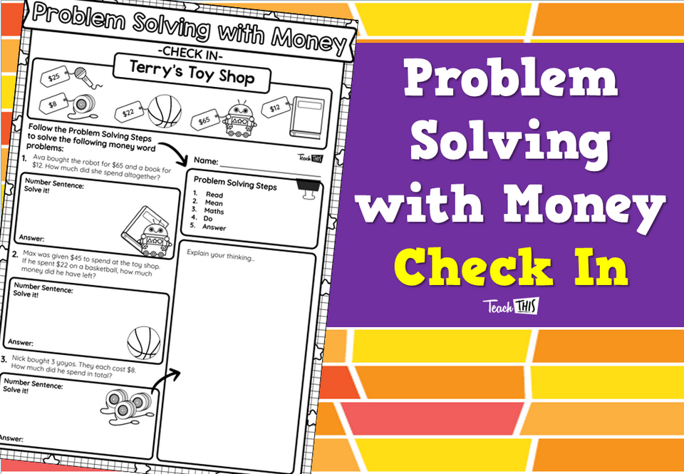 Problem Solving with Money- Check In