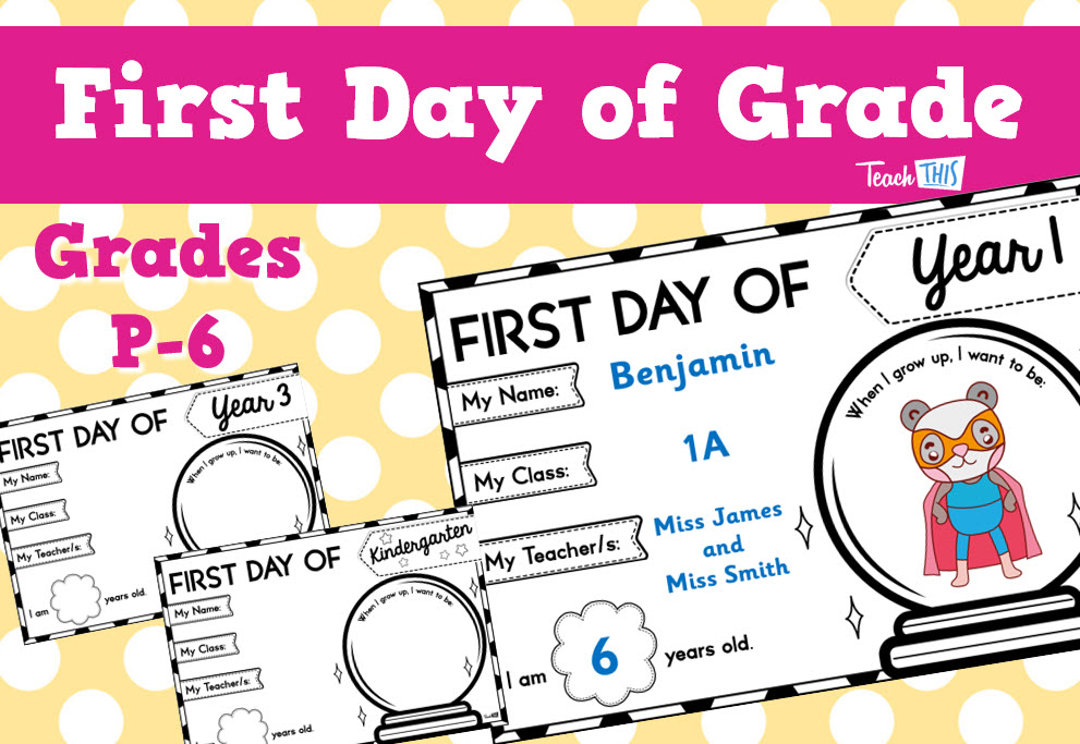 First Day of Grade