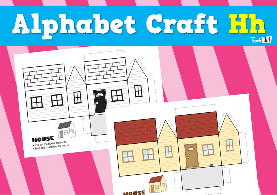 Alphabet Craft Hh