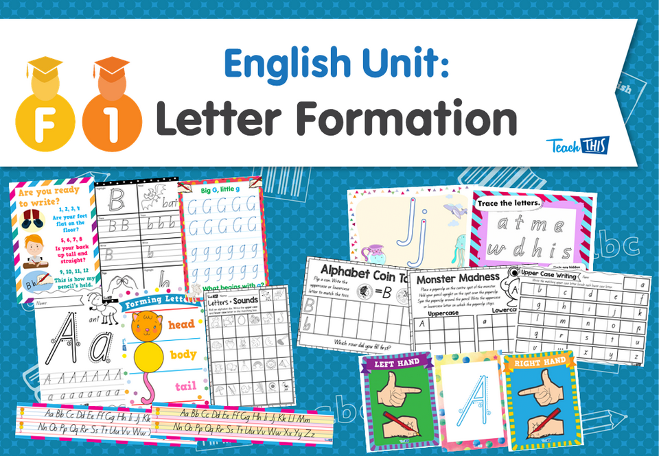 English Unit: Letter Formation