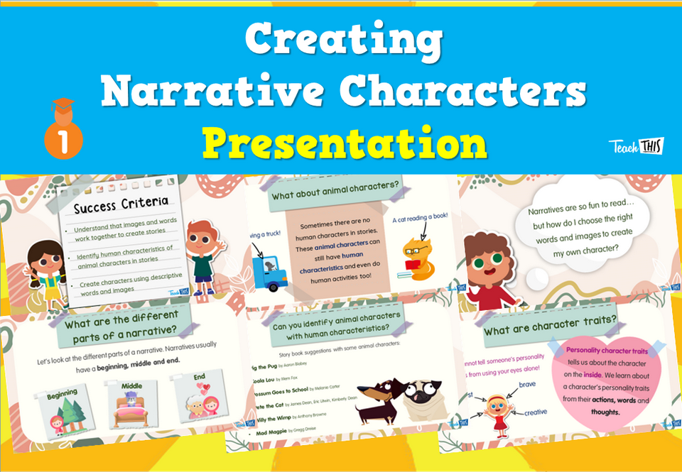 Creating Narrative Characters - Presentation