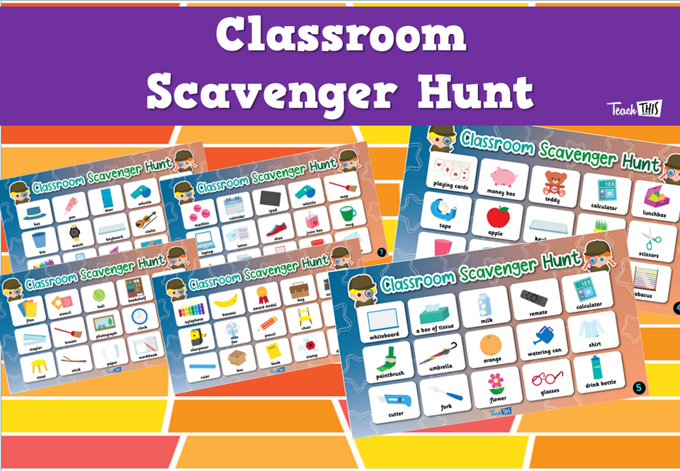 Classroom Scavenger Hunt