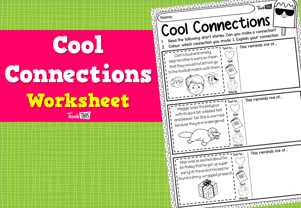 Cool Connections Worksheet