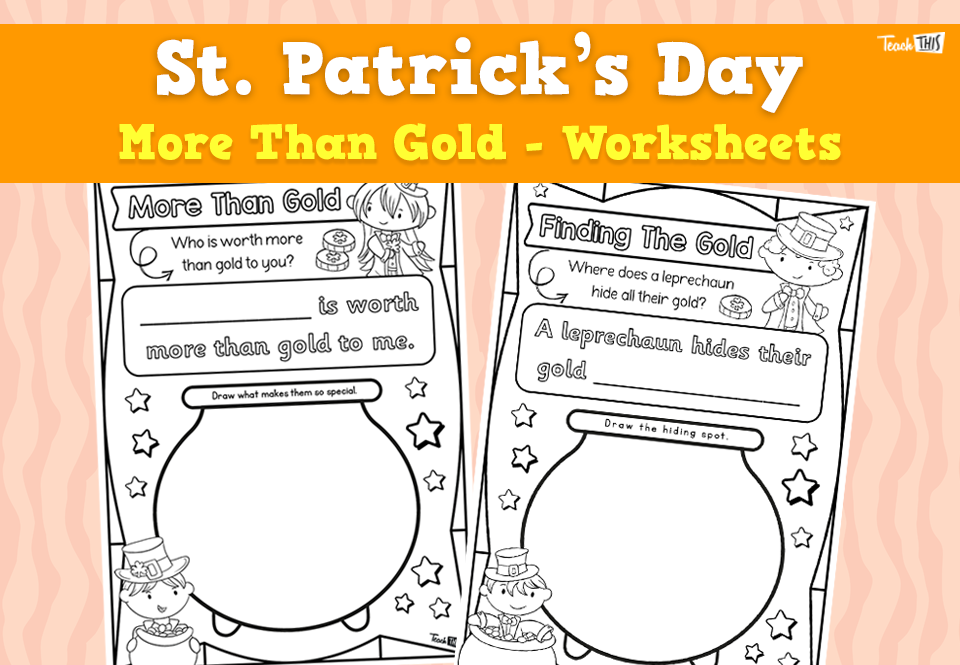 More Than Gold - Worksheets