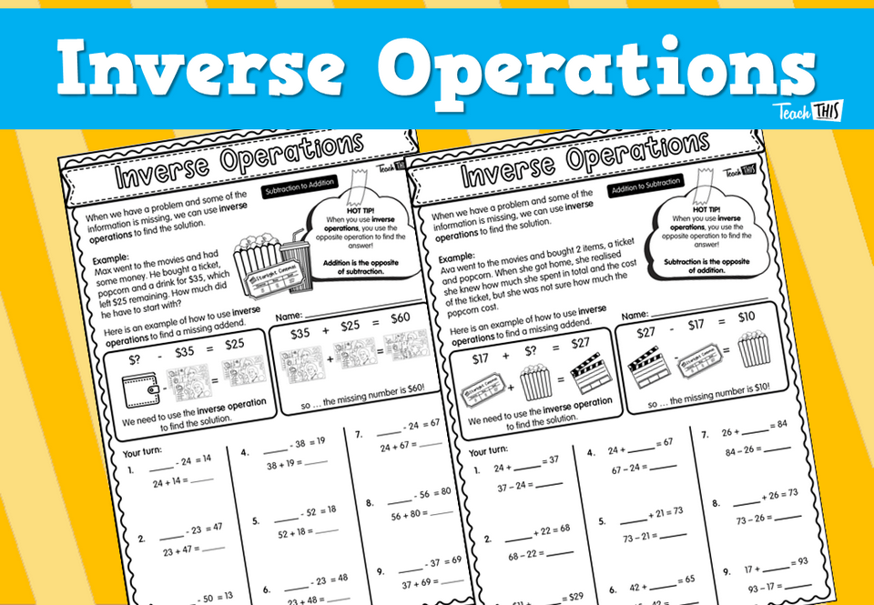 Inverse Operations