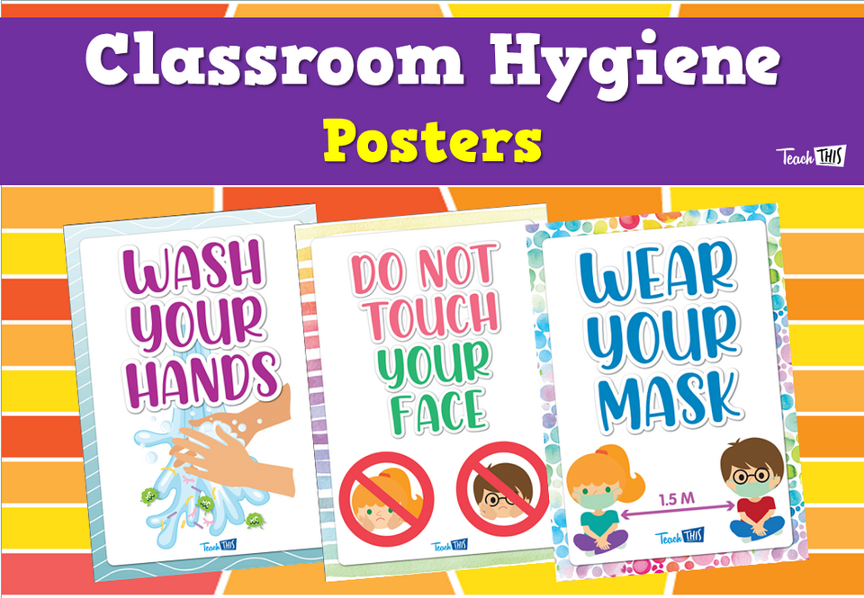 Classroom Hygiene - Posters