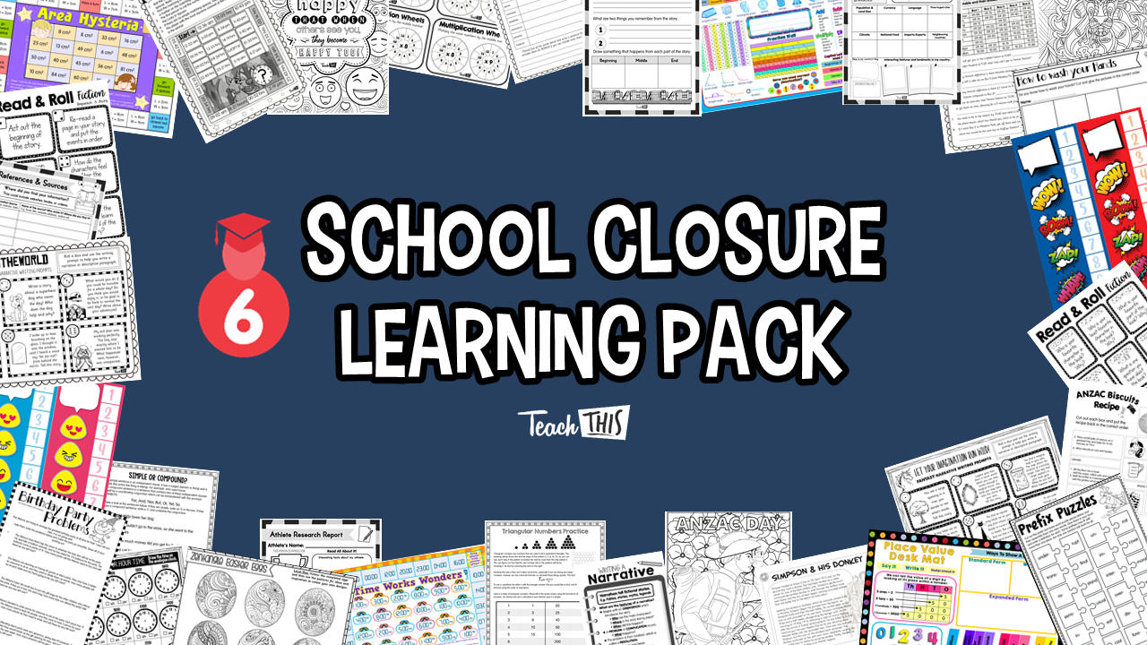 School Closure Learning Pack - Year 6