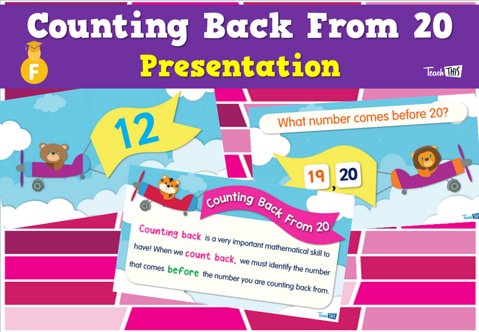 Counting Back From 20 - Presentation