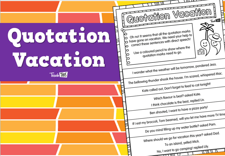 Quotation Vacation