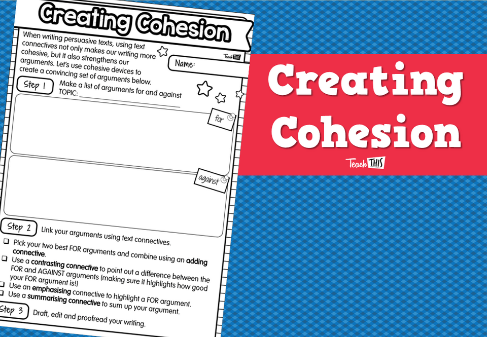 Creating Cohesion