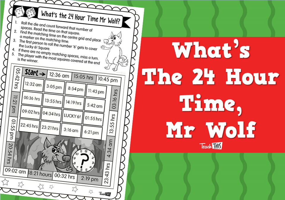 What's The 24 Hour Time, Mr Wolf