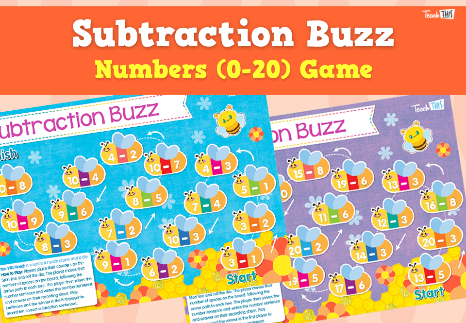 Subtraction Buzz - Game