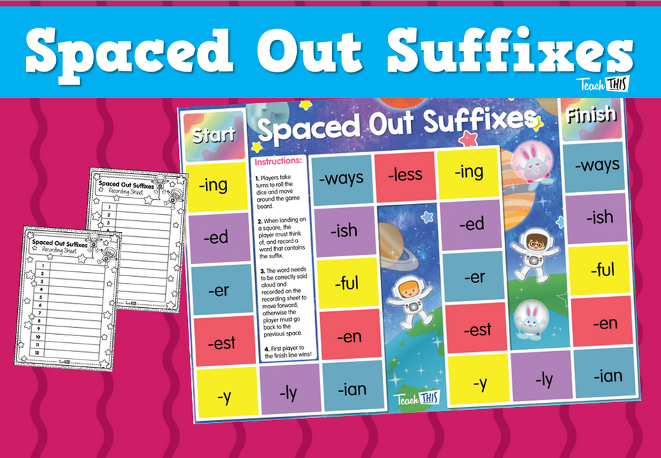 Spaced Out Suffixes