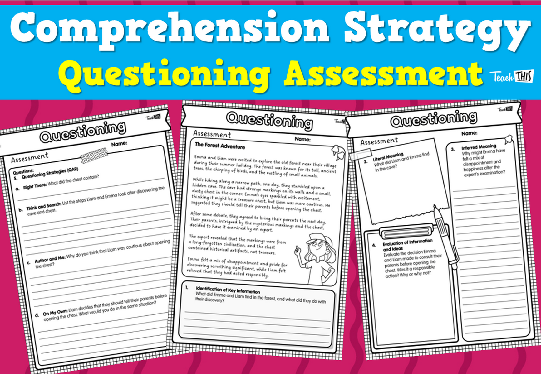 Comprehension Strategy - Questioning - Assessment