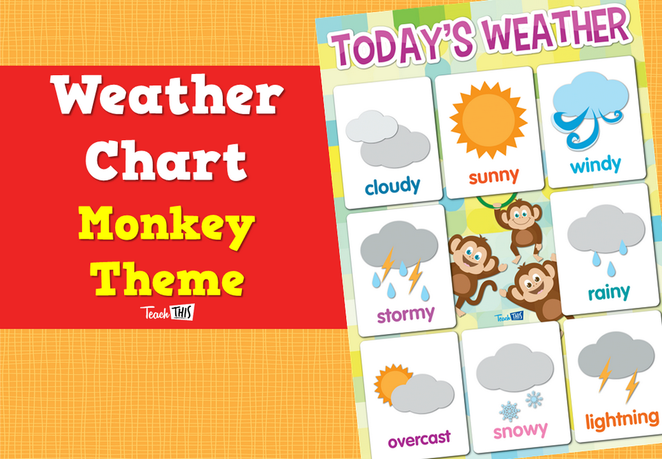 Weather Chart  - Monkey Theme