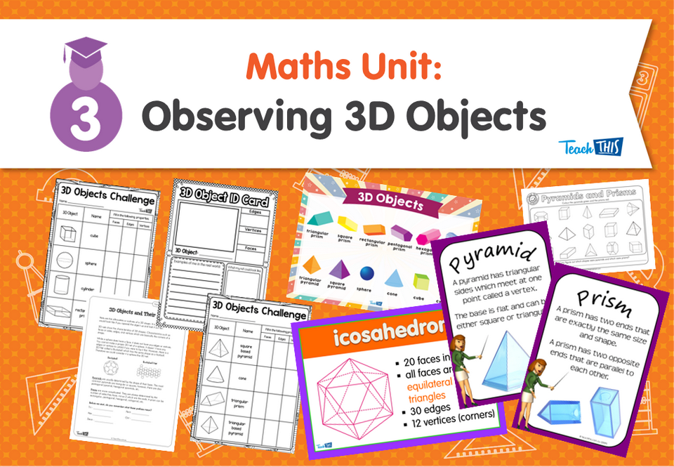 Maths Unit: Observing 3d Objects