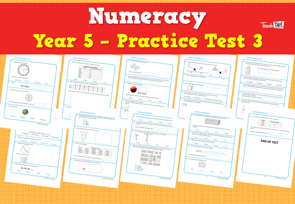 Year 5 - P3 Numeracy