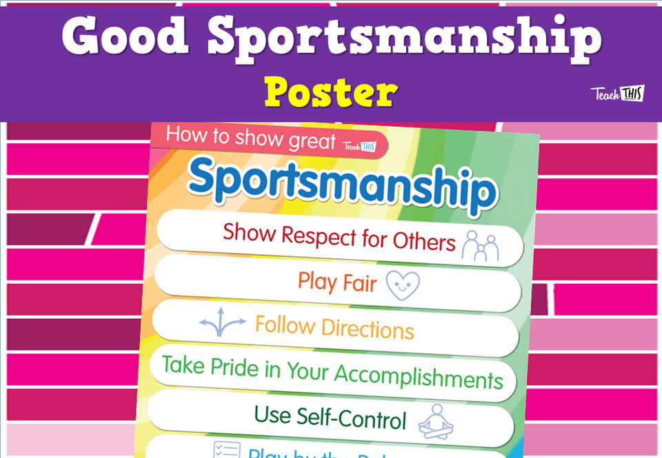 Good Sportmanship Poster