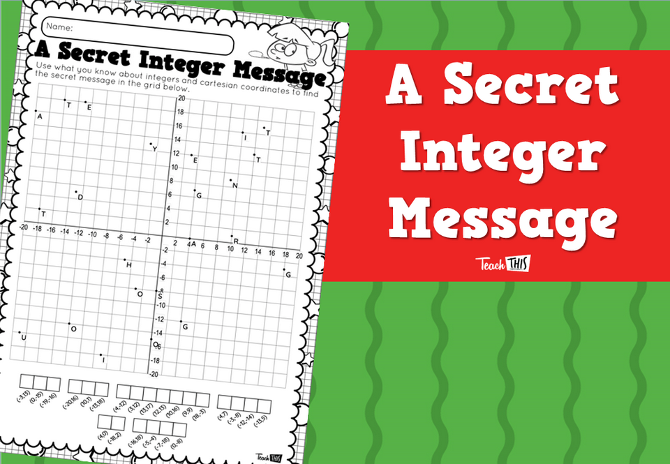 A Secret Integer Message