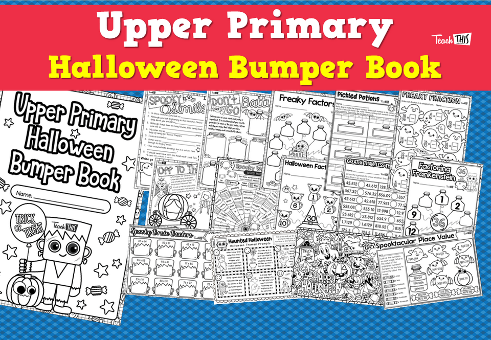 Upper Primary Halloween Bumper Book