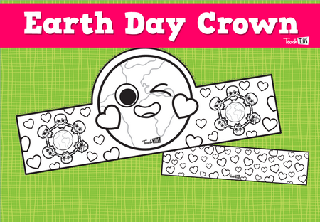 Earth Day Crown
