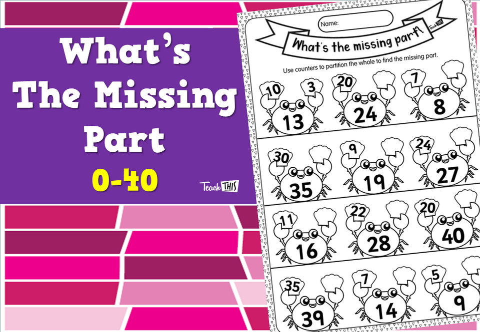 What’s The Missing Part 0-40
