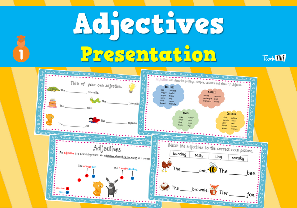 Adjectives - Presentation