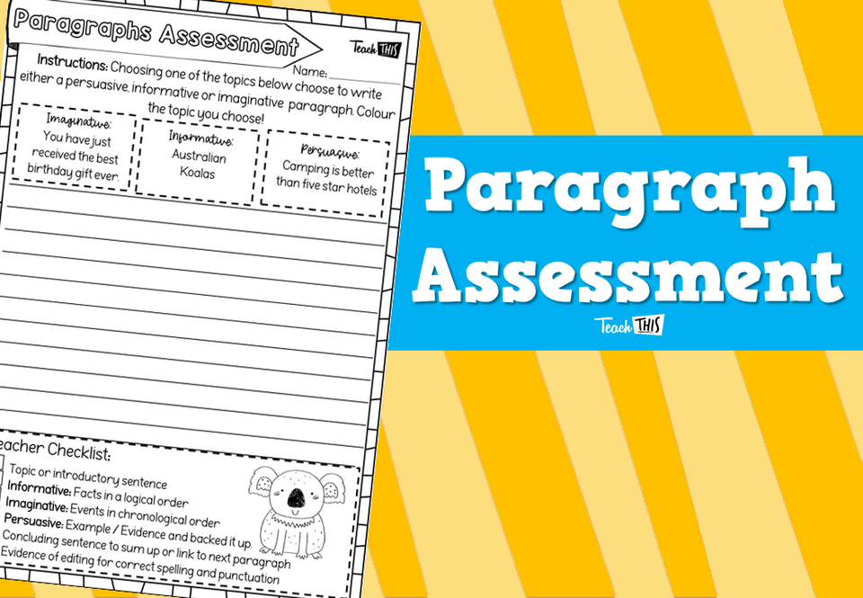Paragraph Assessment