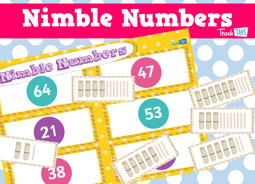 Nimble Numbers - Partitioning Numbers to 100