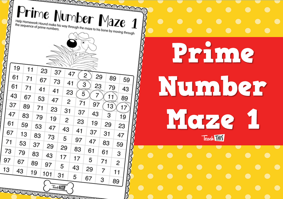 Prime Number Maze 1