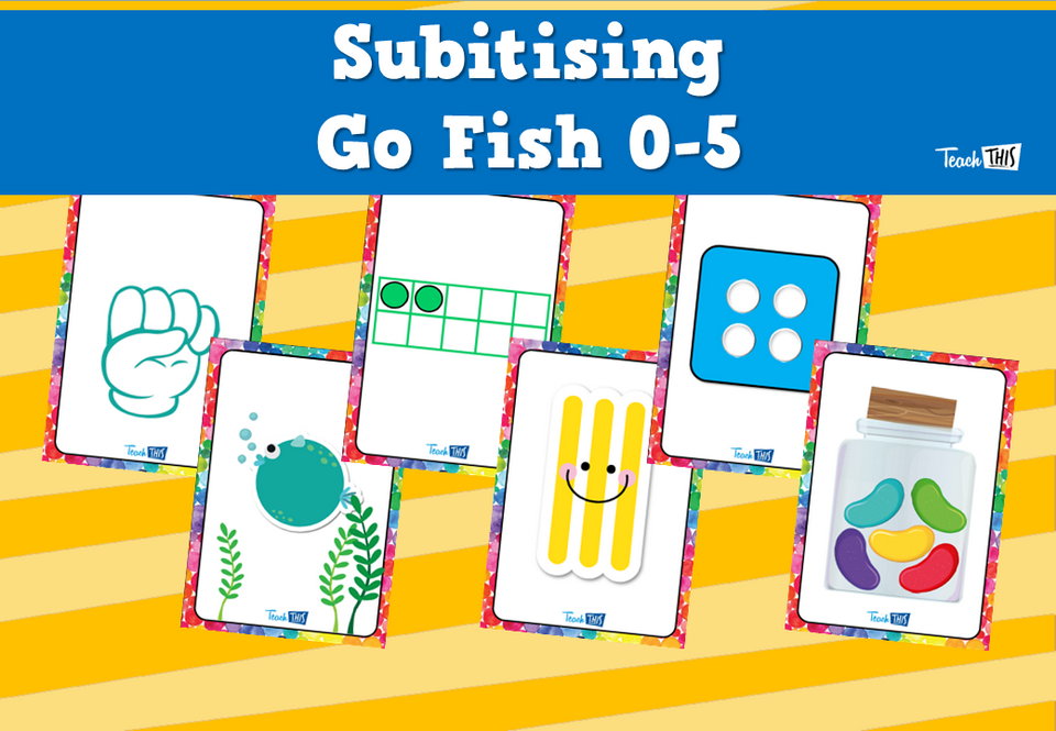 Subitising Go Fish 0-5