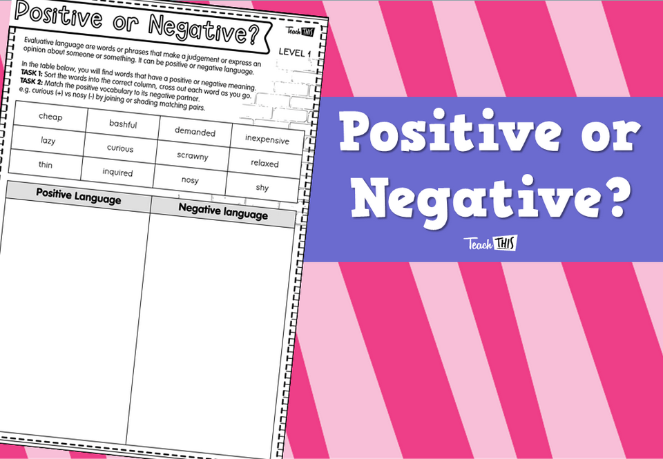 Positive or Negative?