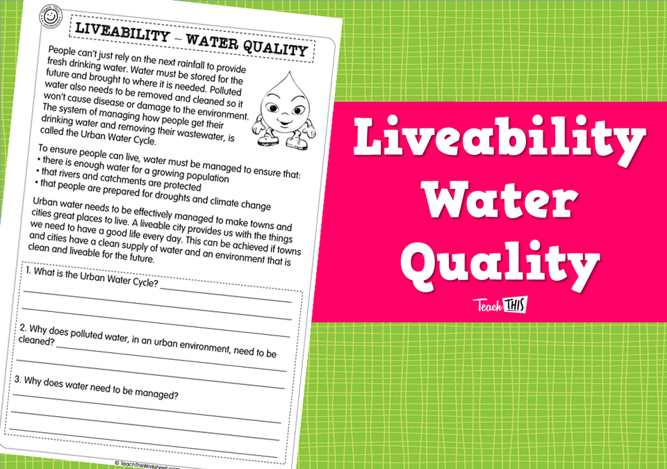 Liveability - Water Quality
