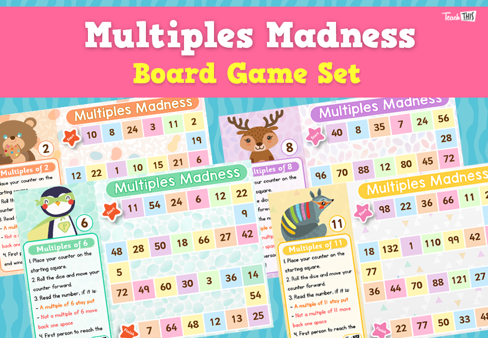 Multiples Madness - Game Set