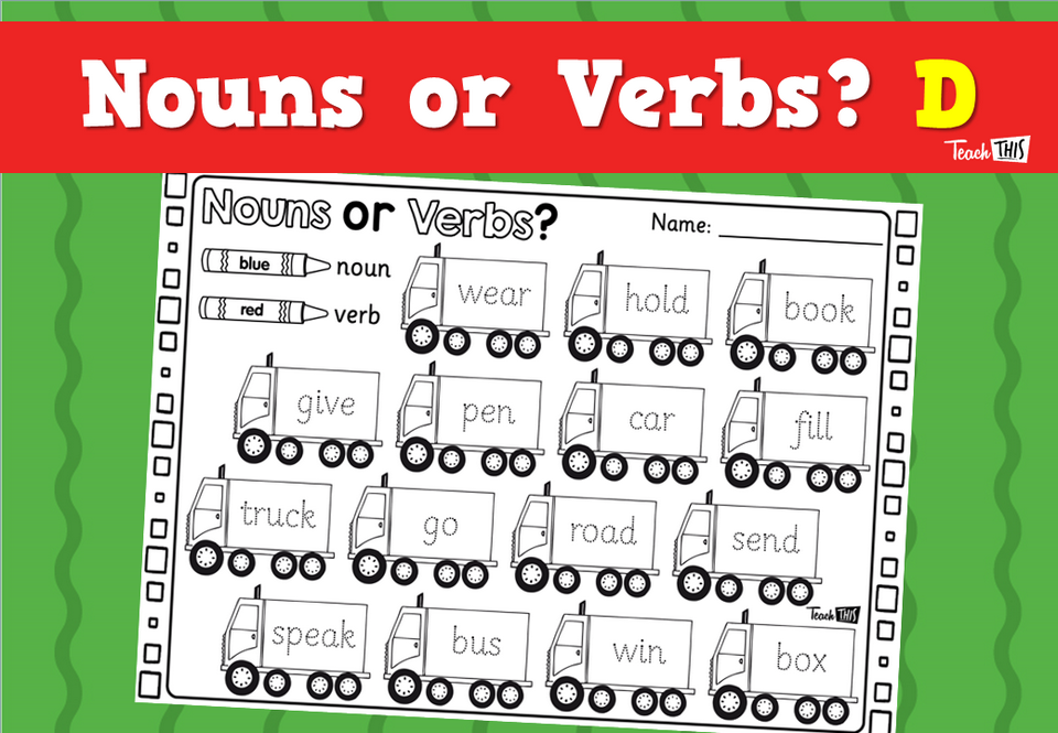Nouns or Verbs? D