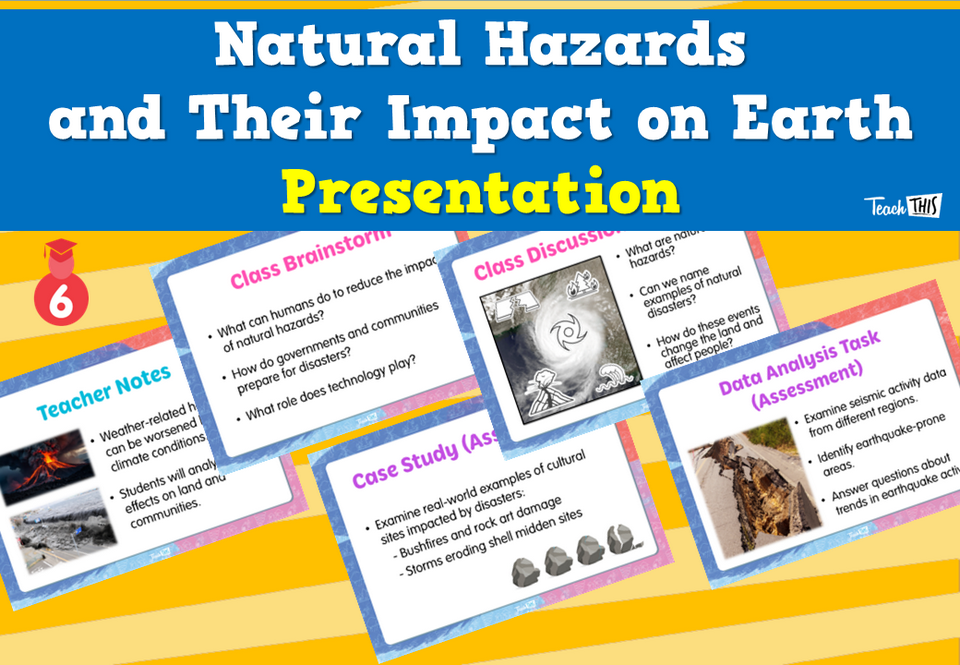 Natural Hazards and Their Impact on Earth - Presentation