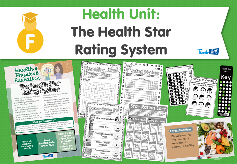 Health Unit: Health Star Rating System