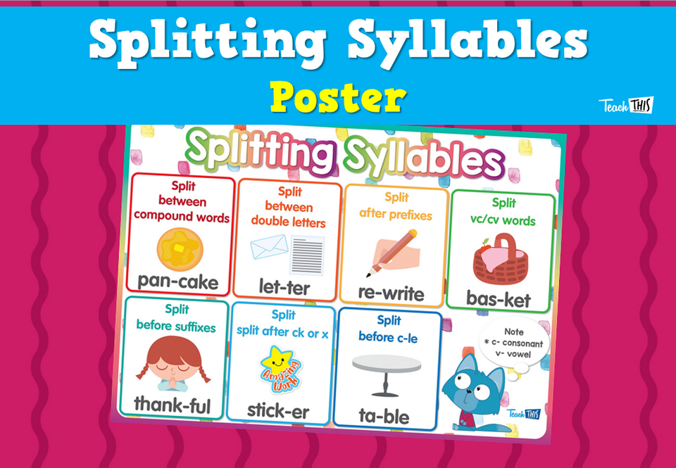 Splitting Syllables - Poster
