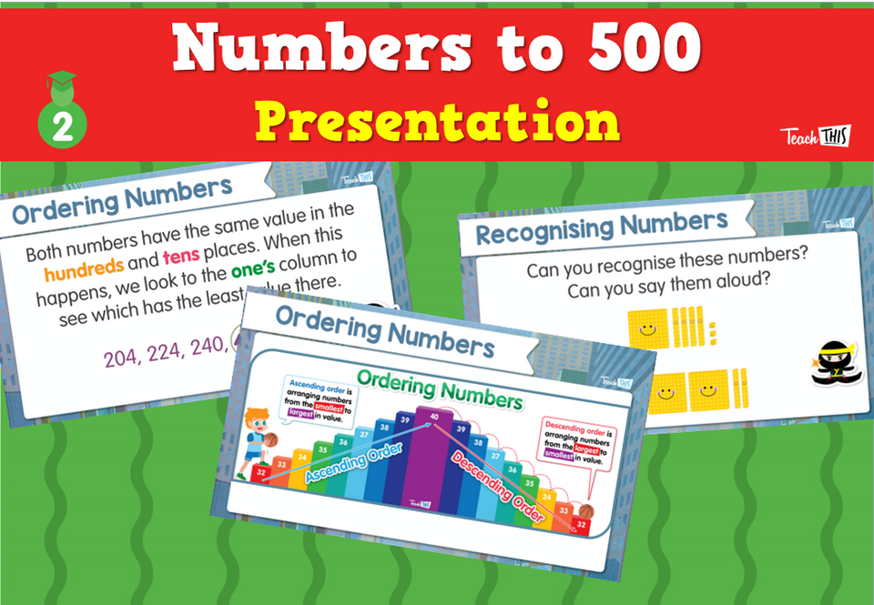 Numbers to 500 - Presentation